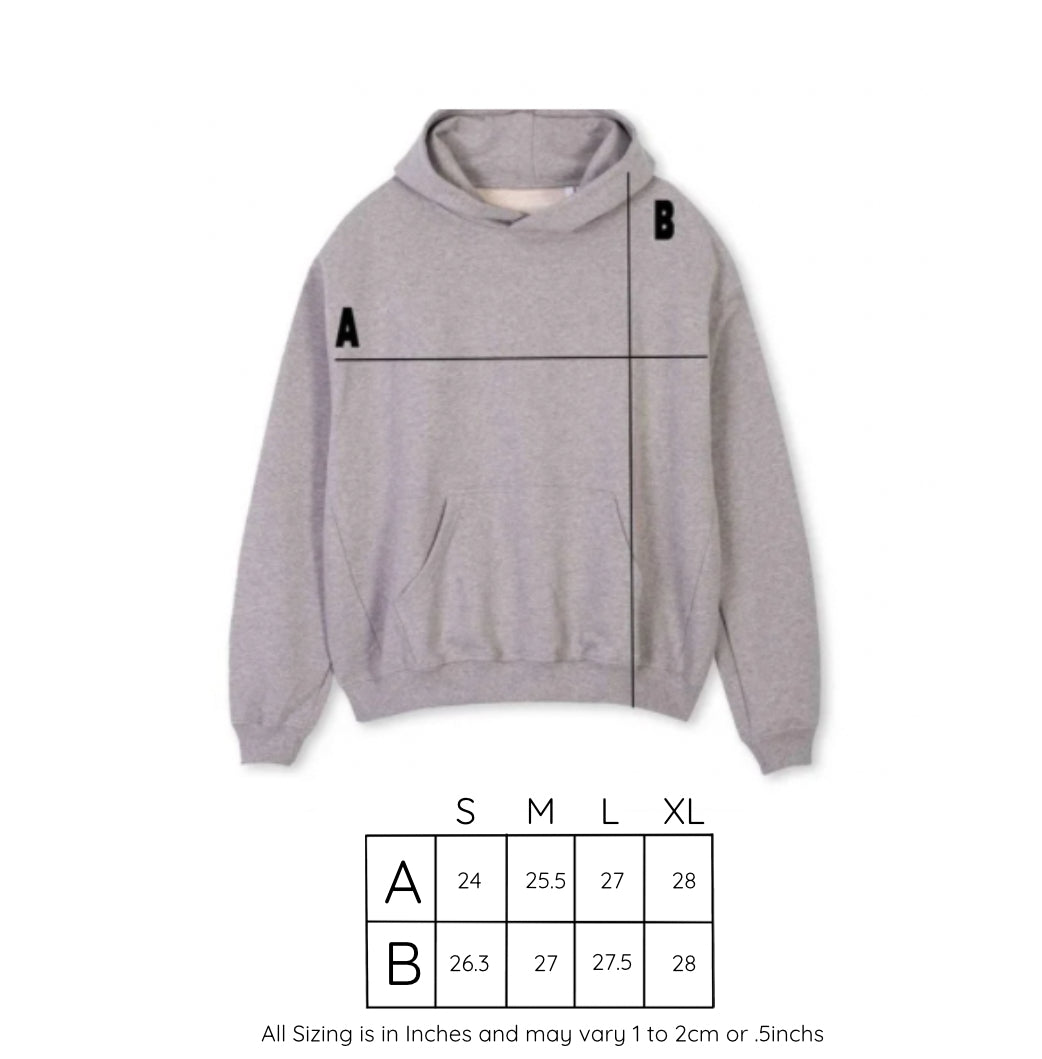 Oversized Hoodie 100% Cotton