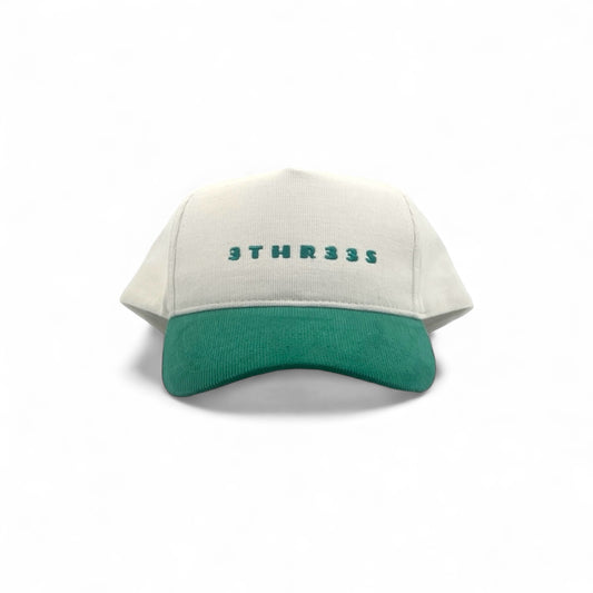 Green Corduroy 3THR33S